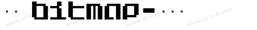 音标 Bitmap字体转换